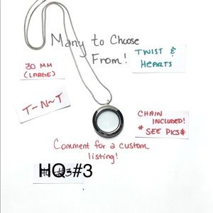 HQ-#3 High Quality living story lockets
